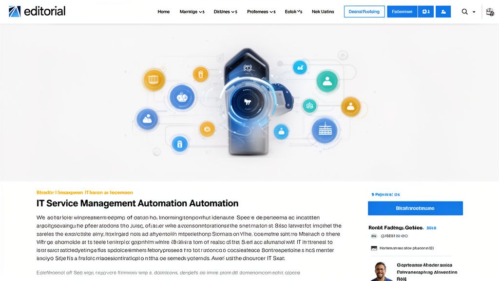 IT service management automation